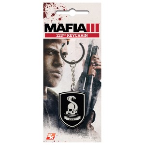 Mafia III 3 Metal Keyring - 223rd Mafia III 3 Metal Keyring - 223rd