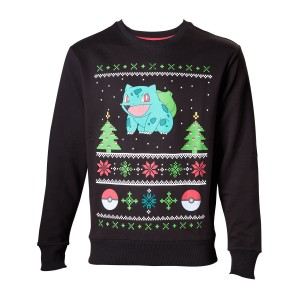 POKEMON BULBASAUR CHRISTMAS SWEATER POKEMON BULBASAUR CHRISTMAS SWEATER