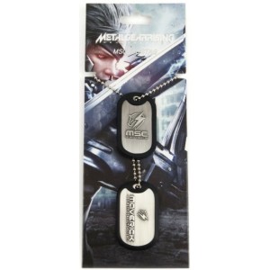 Metal Gear Rising Dog Tags - Maverick Logo Metal Gear Rising Dog Tags - Maverick Logo