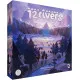 12 Rivers board game box by Good Games Publishing featuring mystical river and tribe artwork with colourful pearls