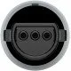 A compact grey plastic dongle that plugs into a Nintendo 64 controller port with an 8BitDo logo pairing button