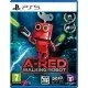 A-RED Walking Robot PS5 game cover featuring a small red wind-up robot in a large workshop