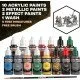 GameMaster RPG Paint Set GameMaster Adventure Starter paint set box with miniatures, paints, a brush, and a guide.