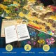 Box art for The Adventures of Robin Hood board game featuring Robin Hood and his allies in Sherwood Forest