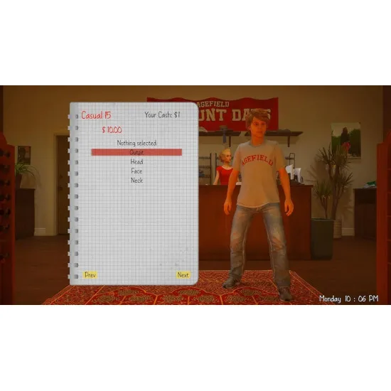 A PlayStation 5 game case depicting three teenage boys standing on a school campus with guitar cases and skateboards under a bright early 2000s afternoon sun