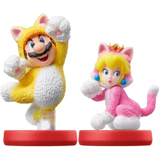 amiibo: Cat Mario & Cat Peach