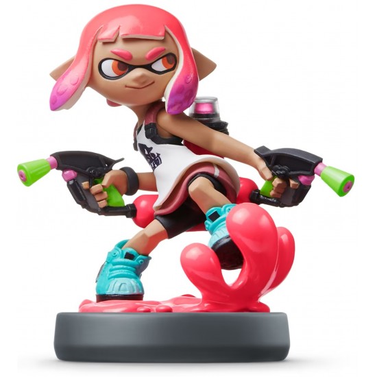 amiibo: Inkling Girl Neon Pink