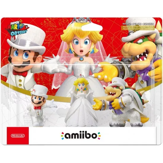 amiibo: Mario/Peach/Bowser Wedding