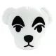 A large, 15-inch Animal Crossing KK Slider plush toy from the Club Mocchi Mocchi collection, with a unique squishy texture.