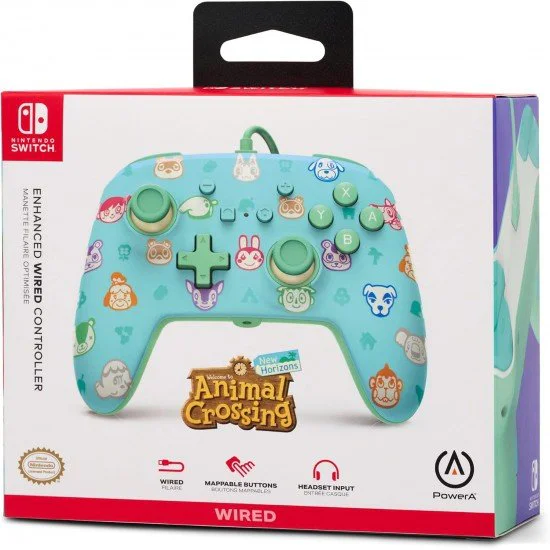 Switch Animal Crossing: New Horizons Enhanced Controller at Itemdrop