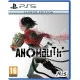 PlayStation 5 game case for ANOMALITH Launch Edition featuring Reona Minazuki standing before a surreal glowing anomaly zone