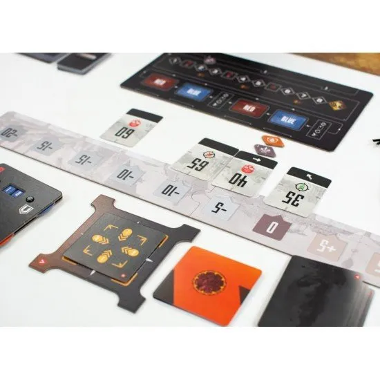 Apex Legends The Board Game Glass Cannon Unplugged Miniatures Apex Legends The Board Game box art showing highly detailed miniatures of various Legends in a tactical battle scene