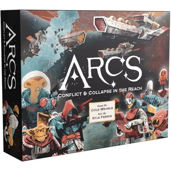 Arcs Board Game – Sci-Fi Strategy Board Game for 2–4 Players