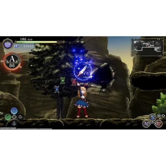 Ariana and the Elder Codex PS4 box art featuring Librarian Ariana with her magical book