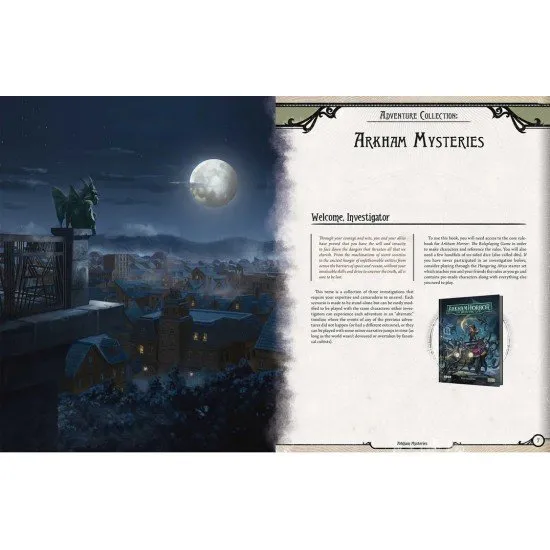 Arkham Horror RPG: Arkham Mysteries Arkham Horror RPG: Arkham Mysteries