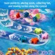 Australis board game box featuring East Australian Current underwater marine ecosystem artwork with fish coral and sea turtles