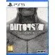 Autopsy Simulator Dead Memories PS5 box art showing a pathologist working on a body in a dark, atmospheric room