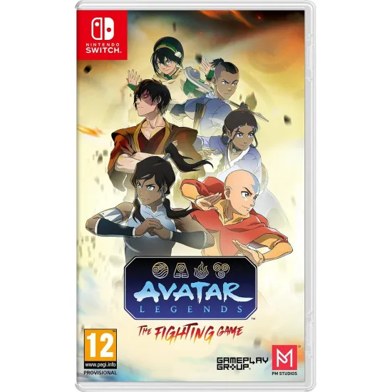 AVATAR Legends The Fighting Game Deluxe Edition Nintendo Switch Box