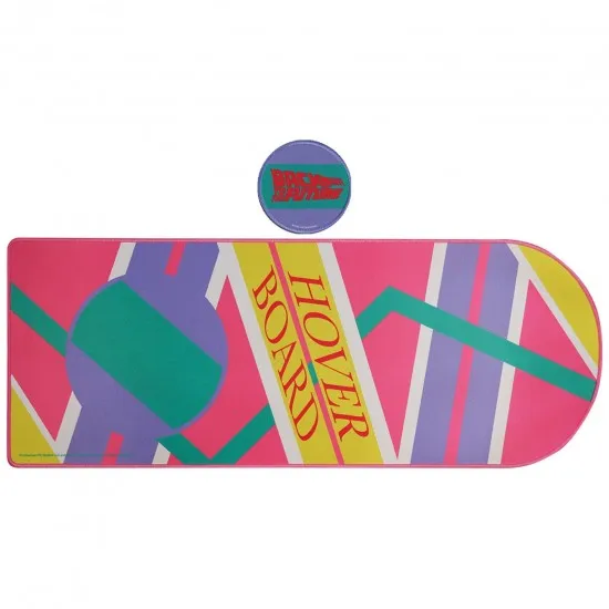 Back to the Future Desk Pad & Coaster Set - Hoverboard Back to the Future Desk Pad & Coaster Set - Hoverboard