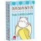 Bananya The Card Game box art showing the cute cat character Bananya popping out of a banana peel