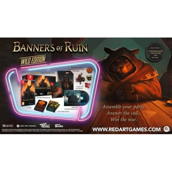 Banners of Ruin - Wild Edition (Switch) Banners of Ruin - Wild Edition (Switch)