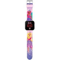 Barbie Multicoloured Strap LED Watch