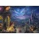 Thomas Kinkade Disney Beauty and the Beast 1000 piece jigsaw puzzle box featuring Belle and Beast in enchanted castle artwork
