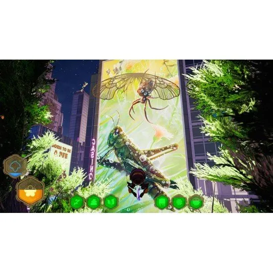 Bee Simulator: The Hive game cover showing a bee flying over a vibrant, detailed Central Park landscape
