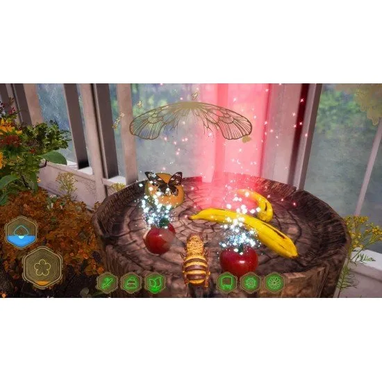 Bee Simulator: The Hive game cover showing a bee flying over a vibrant, detailed Central Park landscape