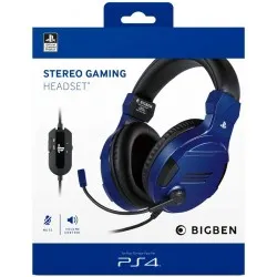BigBen Stereo Gaming Headset - PS4 Blue