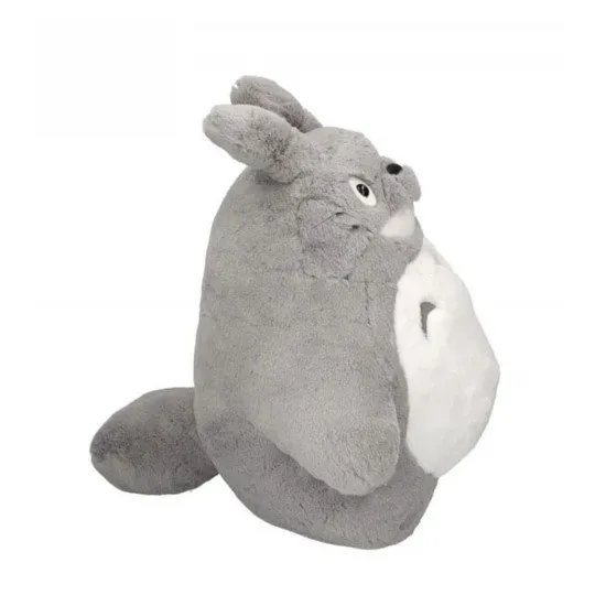 My Neighbor Totoro Plush Soft Toy (40cm), showing the large, grey, cuddly Totoro character