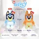 Official TY Beanie Baby Bluey Bingo 20cm plush soft toy front view showing Bingo character detail from the Bluey animated series