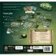 A tabletop board game setup showing vibrant player boards filled with animal and plant cards arranged by season