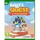 Xbox Series X game case for Bluey's Quest for the Gold Pen featuring the Heeler family