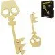 A highly detailed replica of the Borderlands Golden Key finished in matte 24k gold plating inside a protective collector box