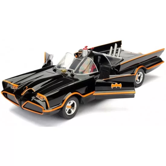 Batman 1966 Batmobile + Batman Figure 1:24