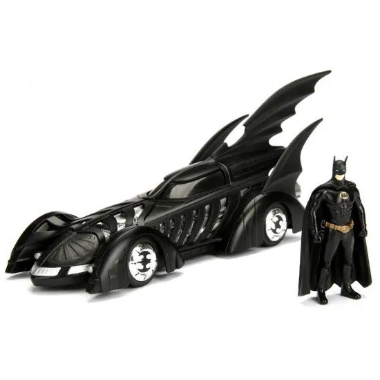 Batman 1995 Batmobile + Batman Figure 1:24 Batman 1995 Batmobile + Batman Figure 1:24