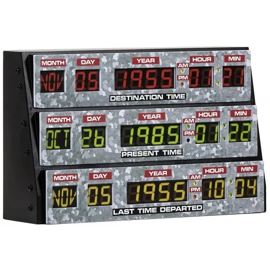 Back to the Future Light - Time Machine Back to the Future Light - Time Machine