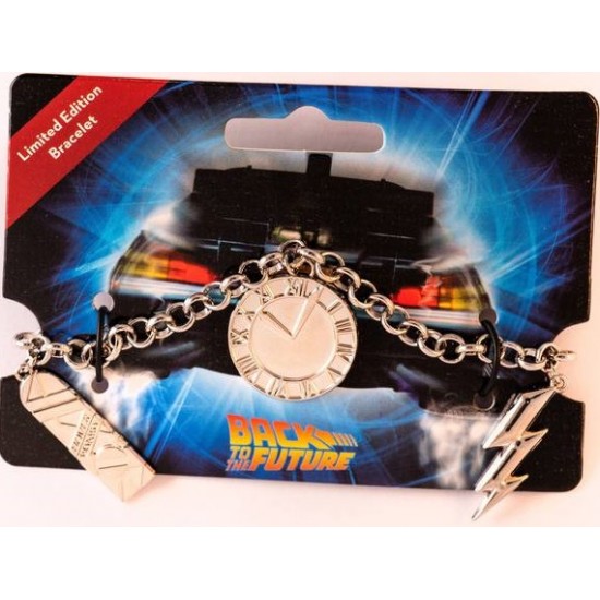 Back to the Future Charm Bracelet