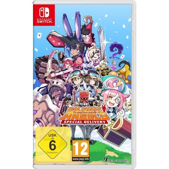 Calamity Angels Special Delivery Nintendo Switch case featuring portable-friendly anime visuals