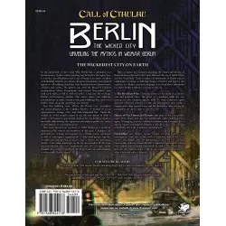 Call of Cthulhu 7th Edition RPG: Berlin, The Wicked City