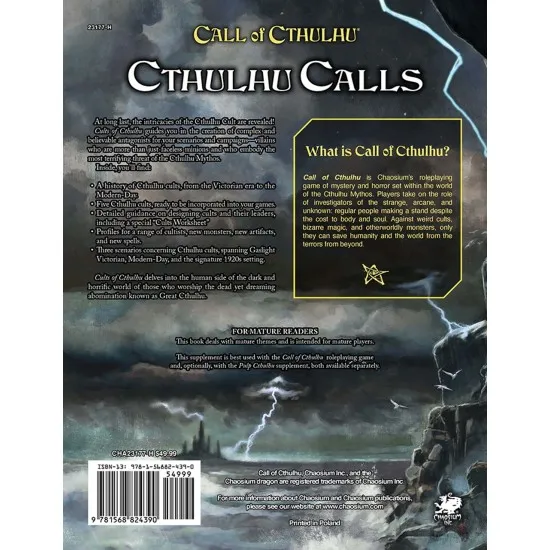 Call of Cthulhu RPG: Cults of Cthulhu