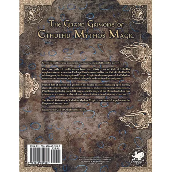 Call of Cthulhu RPG: The Grand Grimoire of Cthulhu Mythos Magic