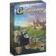 Carcassonne Siege & Defence Expansion box showing meeples defending a city fortress from an attack