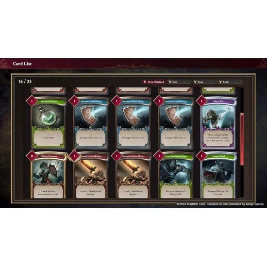 C.A.R.D.S. RPG The Misty Battlefield PS5 box art showing strategic RPG units and card battle interface