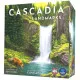 Cascadia Landmarks expansion box featuring natural Pacific Northwest landmark and habitat artwork for the Cascadia board game