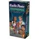 Castle Panic Crowns and Quests expansion box featuring King Aiden, Queen Seraphina and Castle Bravehold defenders artwork