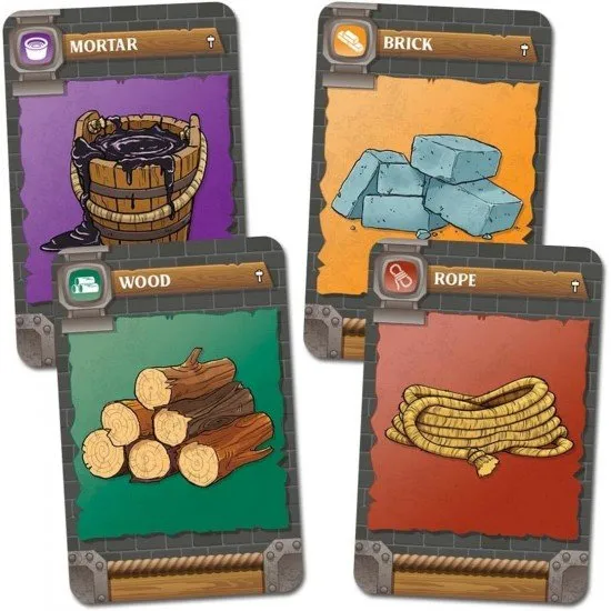 New monster tokens and structural weapon cards from the Engines of War expansion set