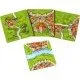 Carcassonne Castles & Bridges Expansion box showing bridge pieces connecting roads and meeple farmers near a barn