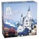 Box art for Castles of Mad King Ludwig 2nd Edition featuring a grand Bavarian castle